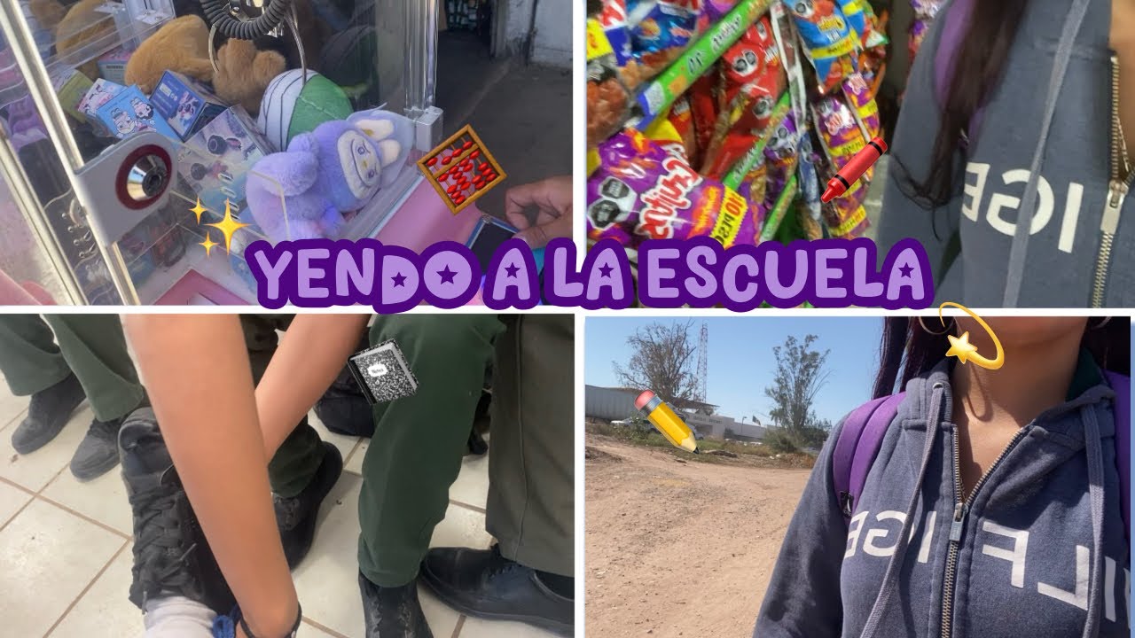 Acompáñenme a la escuela| SEGUNDO VLOG ✏️👟