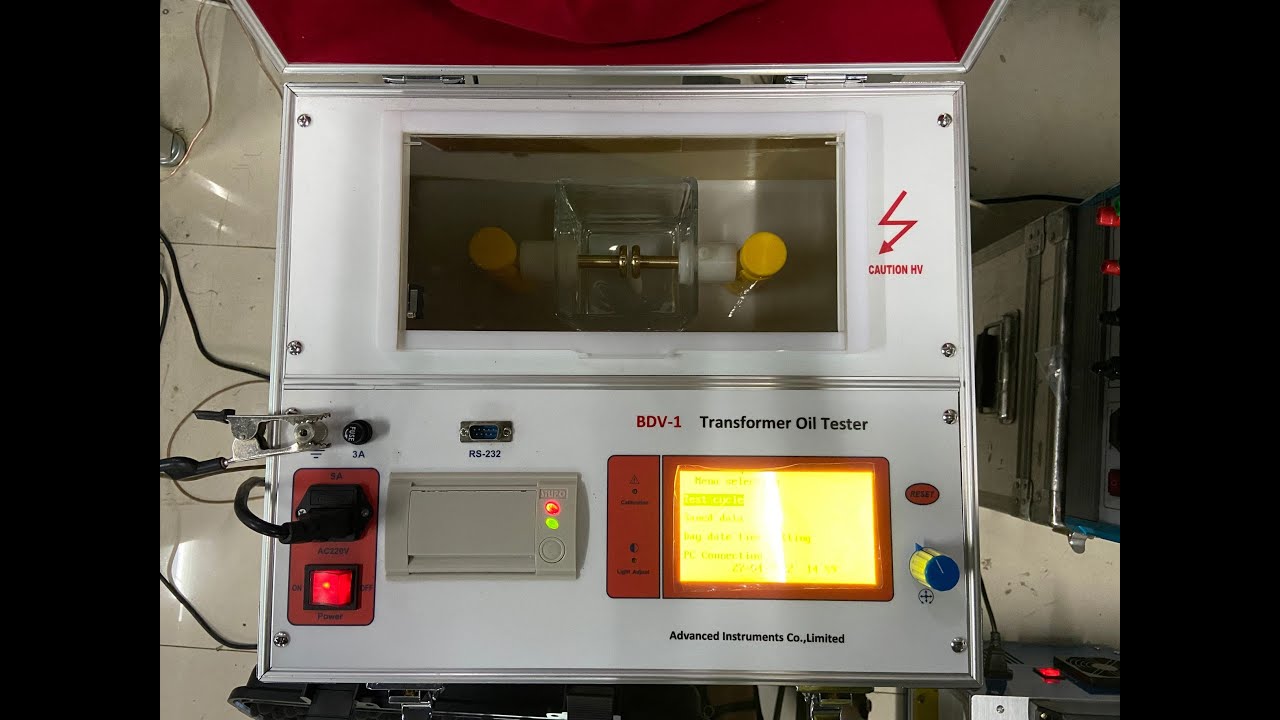 Insulation Oil Breakdown Voltage/Dielectric Strength Tester by IEC 60156
