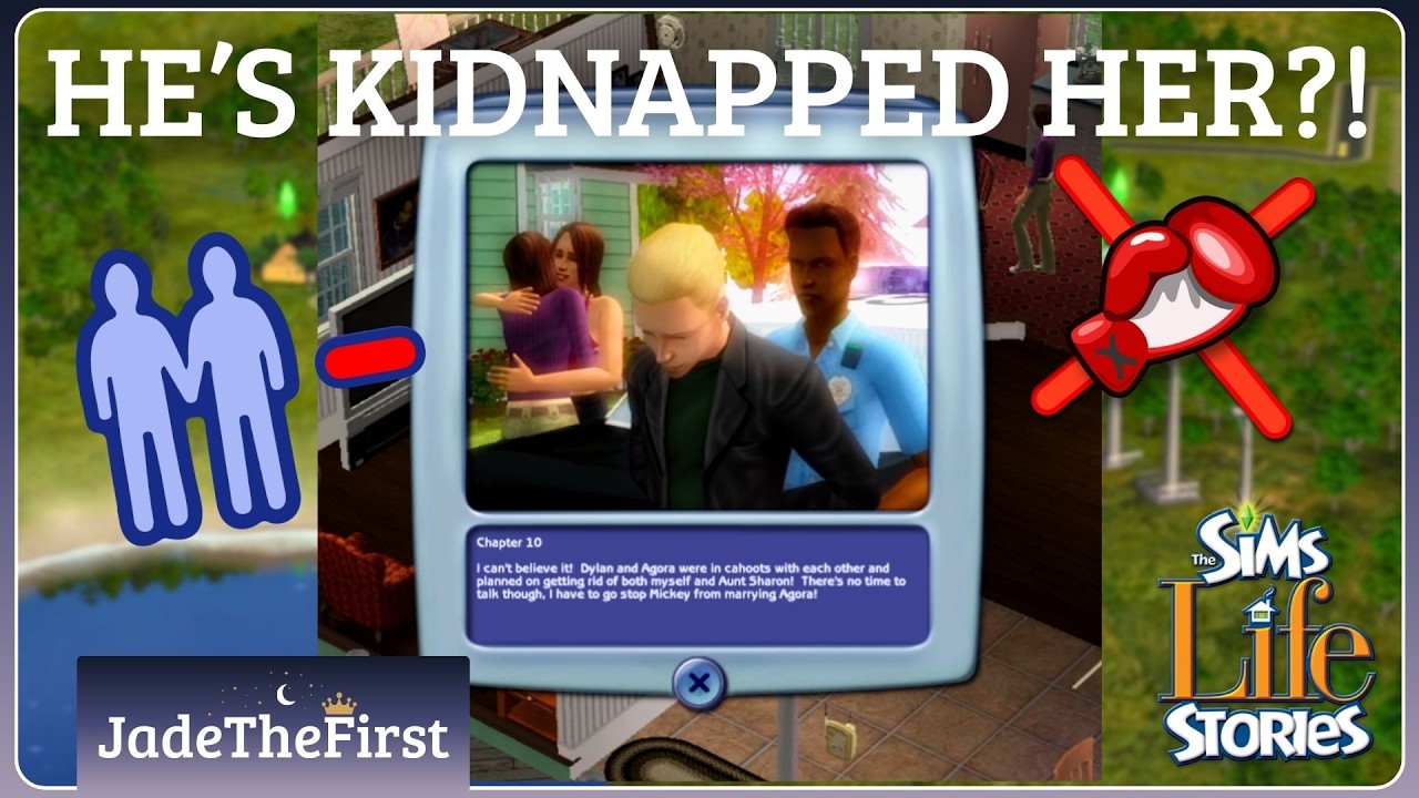 THIS SIMS GAME JUST TURNED INTO A TRUE CRIME DOC 😧 (The Sims Life Stories)