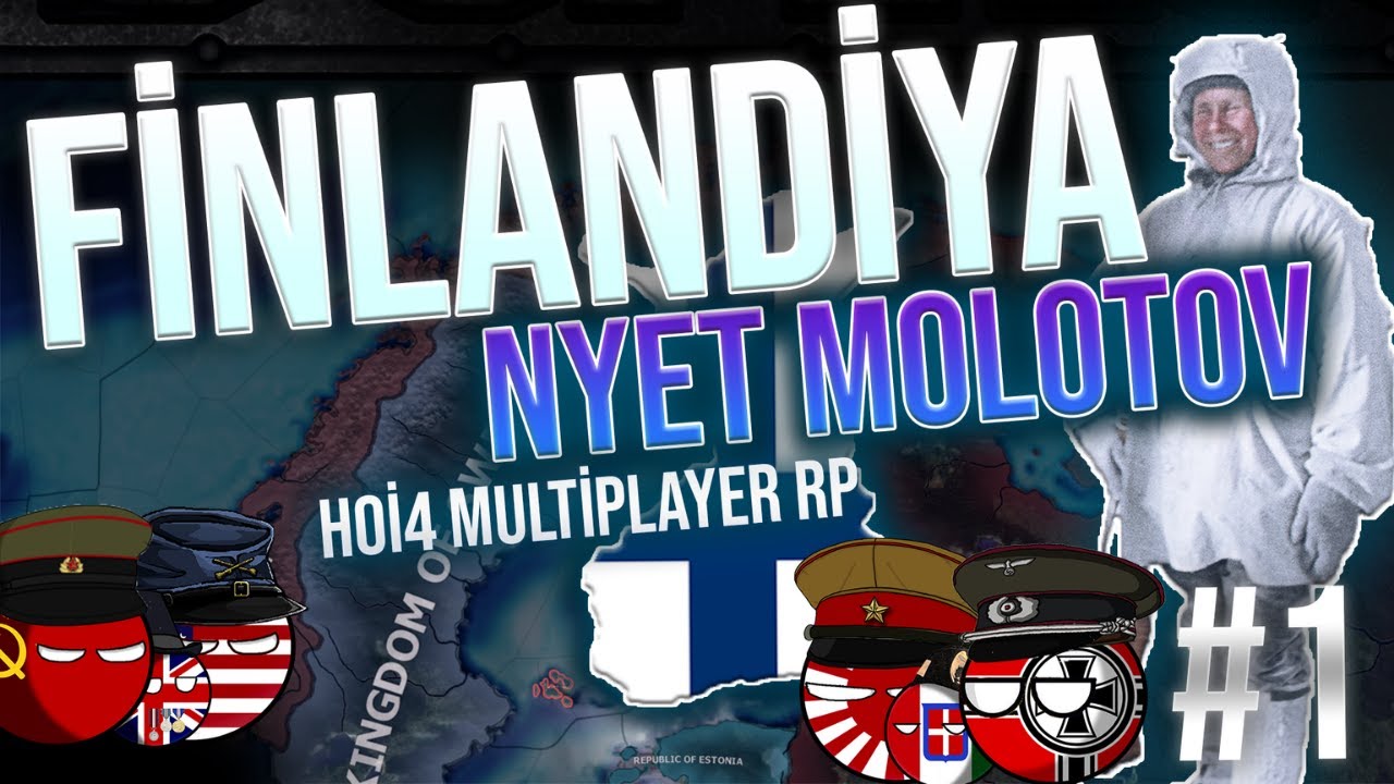 BEN BUNA PATLARIM | Hearts of Iron 4 - MULTIPLAYER | FİNLANDİYA #1