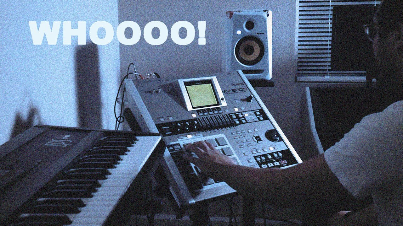 I think I'm getting better at making beats on the MV-8000