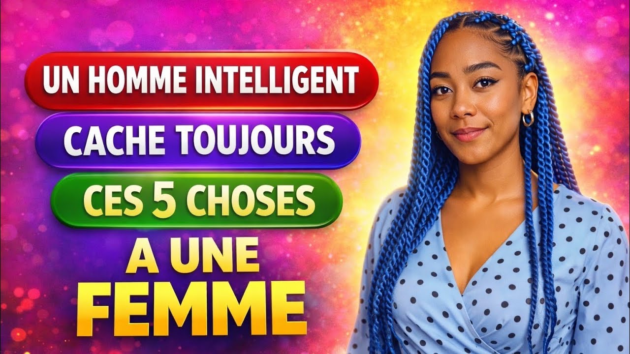 Un homme sage doit toujours cacher 5 choses une femme !