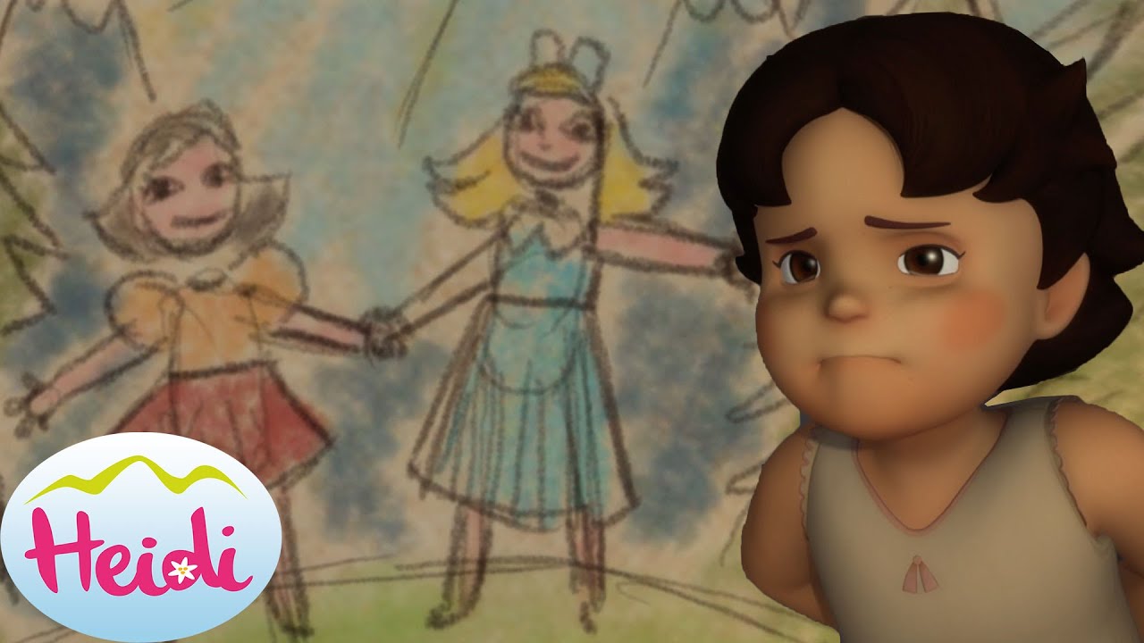 Heidi ist traurig wegen Clara! 🥺 - Heidis Abenteuer🗻🌷 - Heidi Neue Videos 🏔🌼