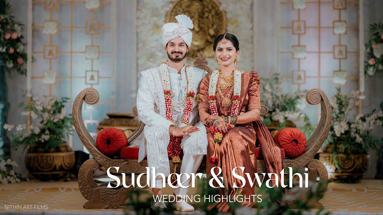 Sudheer & Swathi wedding highlights | NITHIN ART FILMS