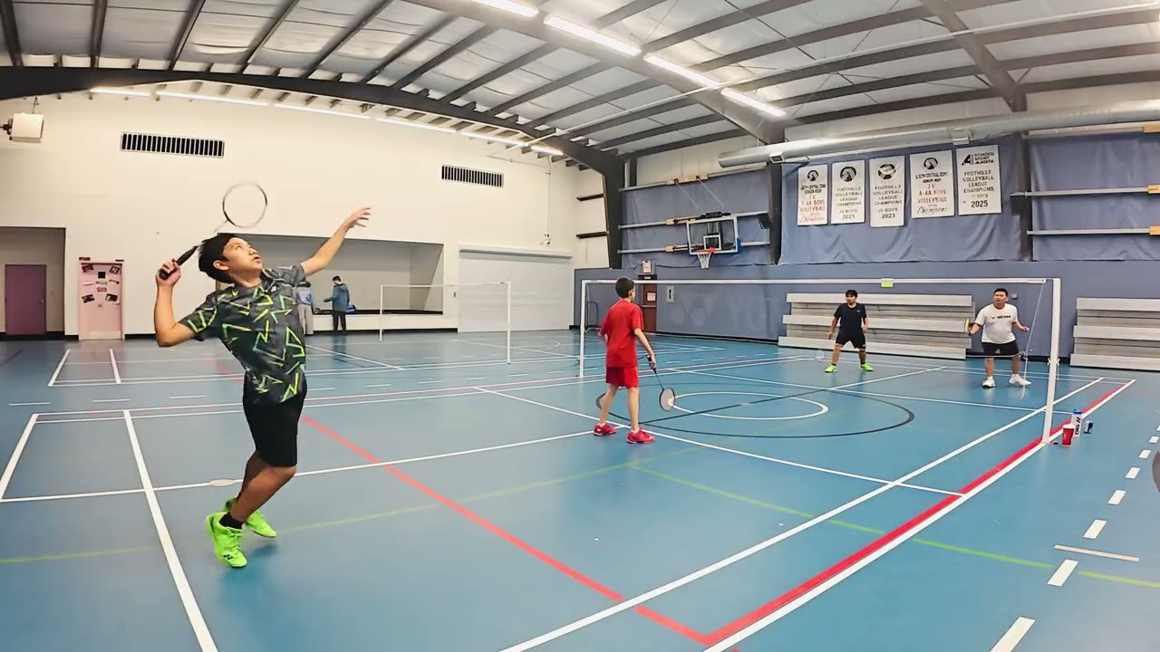 Badminton Doubles Game 8 | Gian Lucas (28) vs Uziel Dad (31)