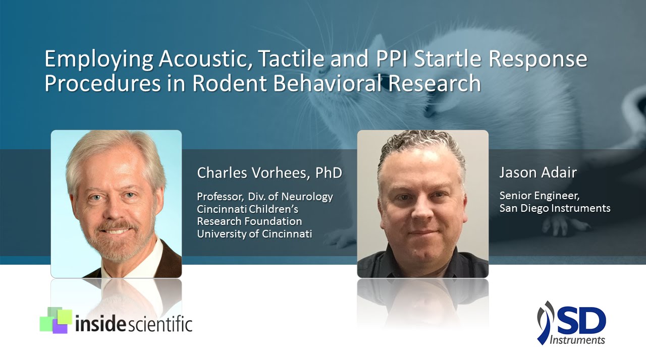 Employing Acoustic, Tactile and PPI Startle Response Procedures in Rodent Behavioral Research