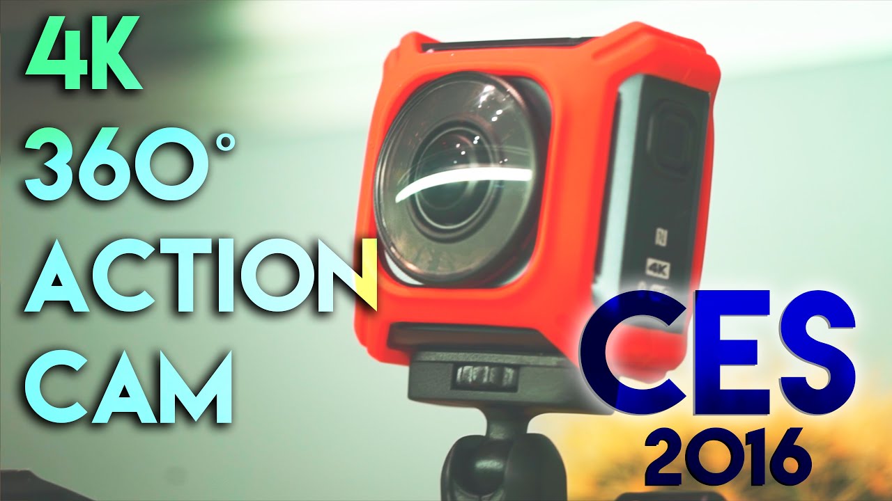 Nikon's New 4K 360˚ Action Cam (CES 2016)