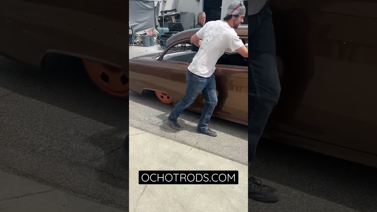 1955 Chevy Prostreet Paint Completed