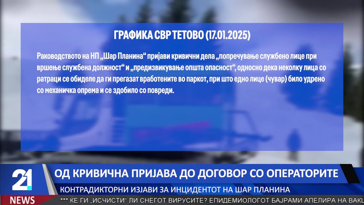#21LiveNews 23:00  Вести на македонски јазик | 21.1.2026