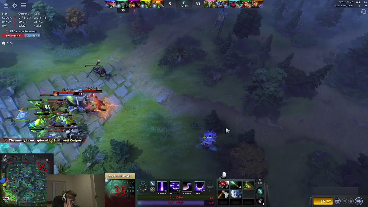 Topson playing ranked