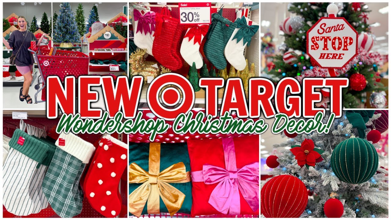 🎯 OMG! Target Christmas EXPLOSION! 🎅🏼🎄 ALL-NEW 2025 Wondershop Christmas Decor!