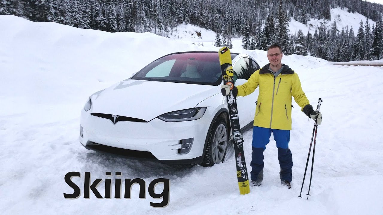 How to Ski with a Tesla Model X