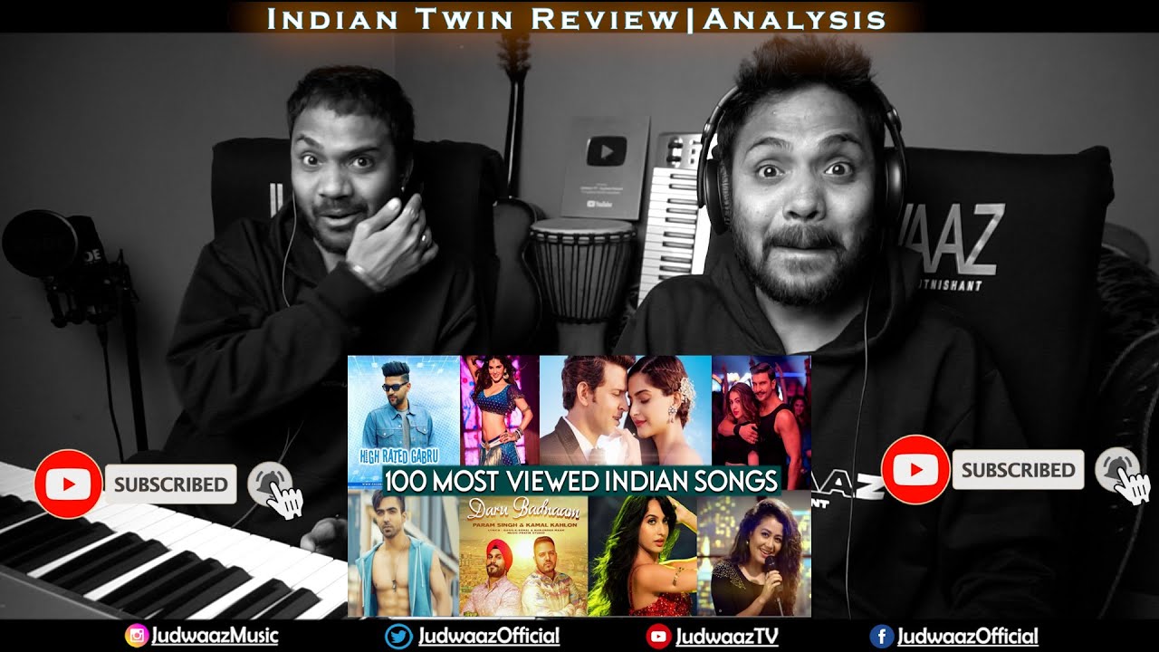 100 Most Viewed Indian Songs | Judwaaz