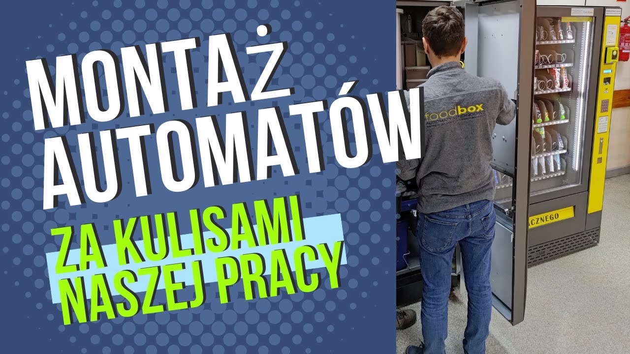Zobacz jak to robimy! Za kulisami... montaż automatów u klienta.