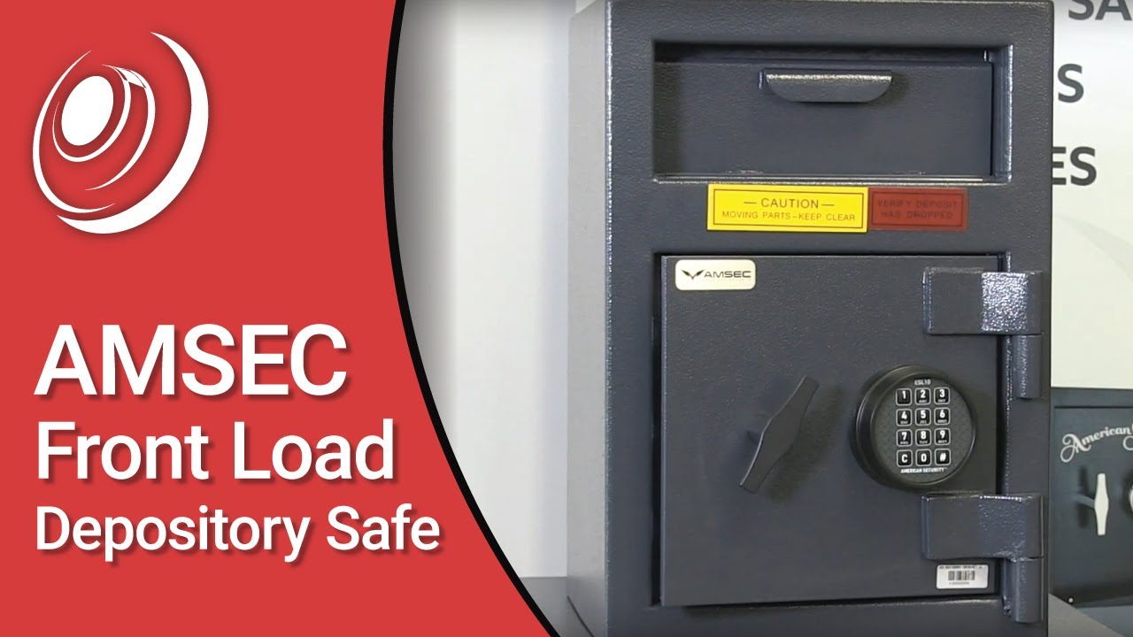 AMSEC DSF2014 Front Load Depository Safe Overview
