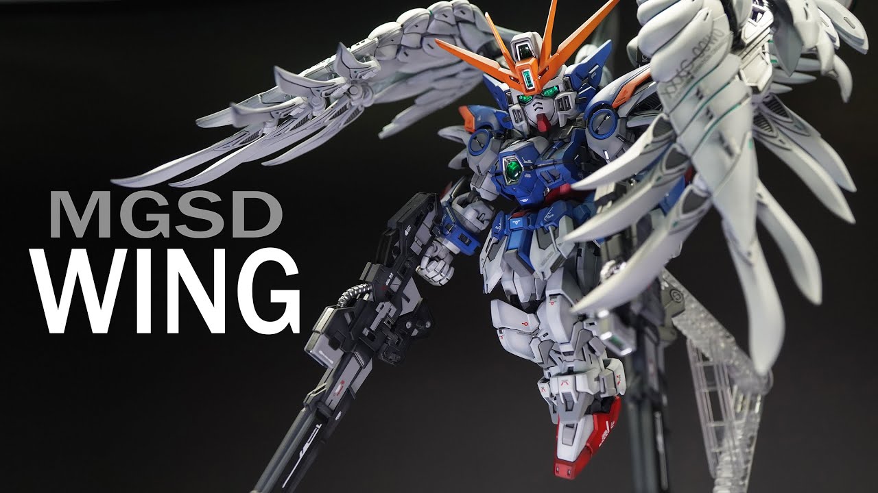진짜 멋진 날개를 가진 천사!! MGSD WING GUNDAM ZERO EW