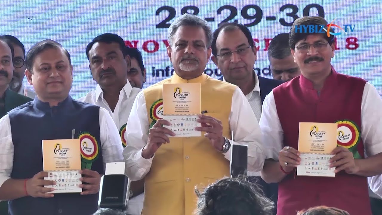 Poultry India 2018 12th Edition Poultry Exhibition Inauguration Ceremony