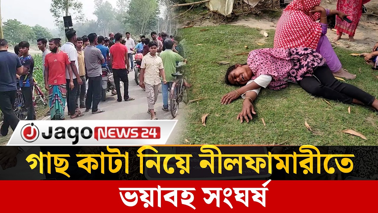 নীলফামারীতে গাছ কাটা নিয়ে দু’পক্ষের সং’ঘ’র্ষে নি'হত ১ | Nilphamari | Tree Cutting | Jago News