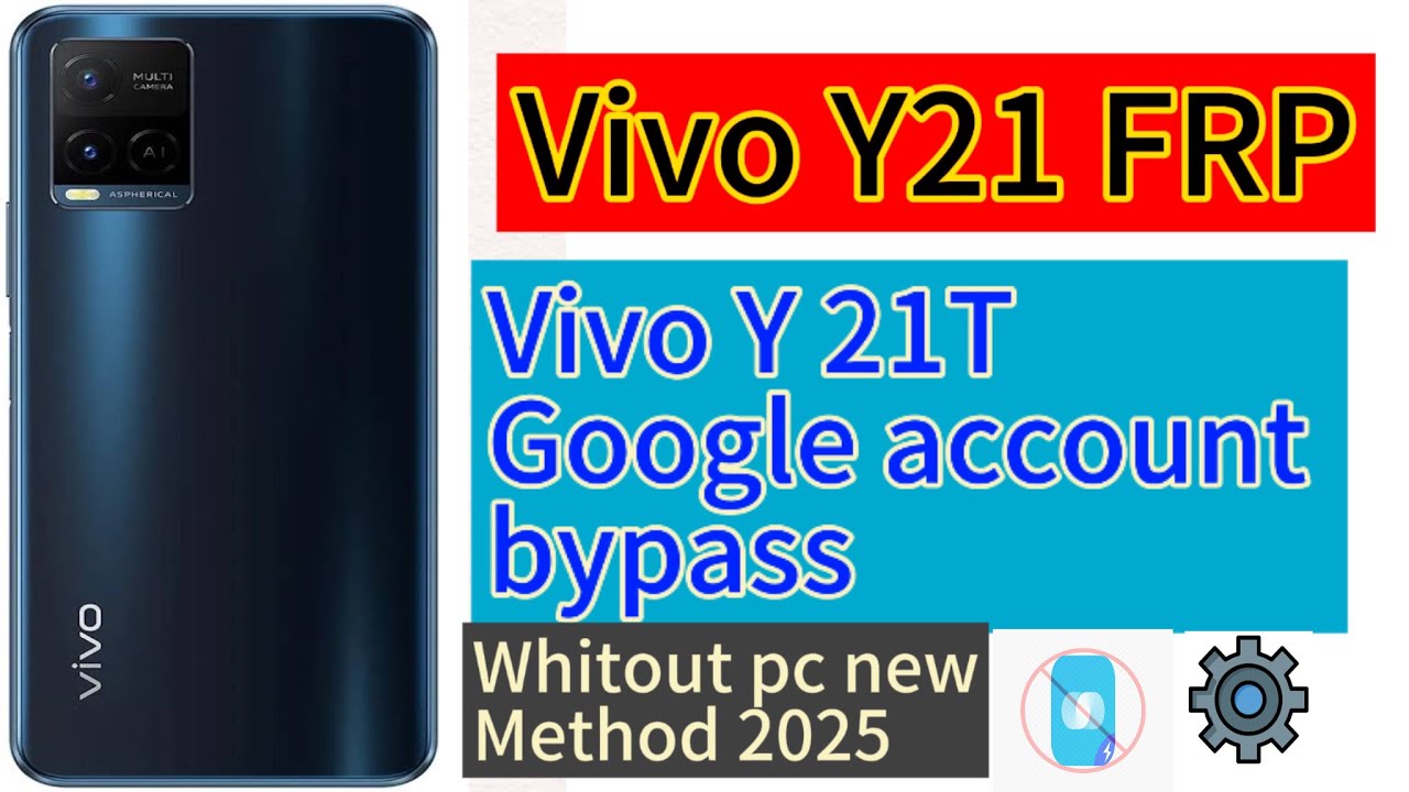 Vivo Y21 | Y21T FRP Bypass Android 13 Without Pc | Y21 Google account bypass