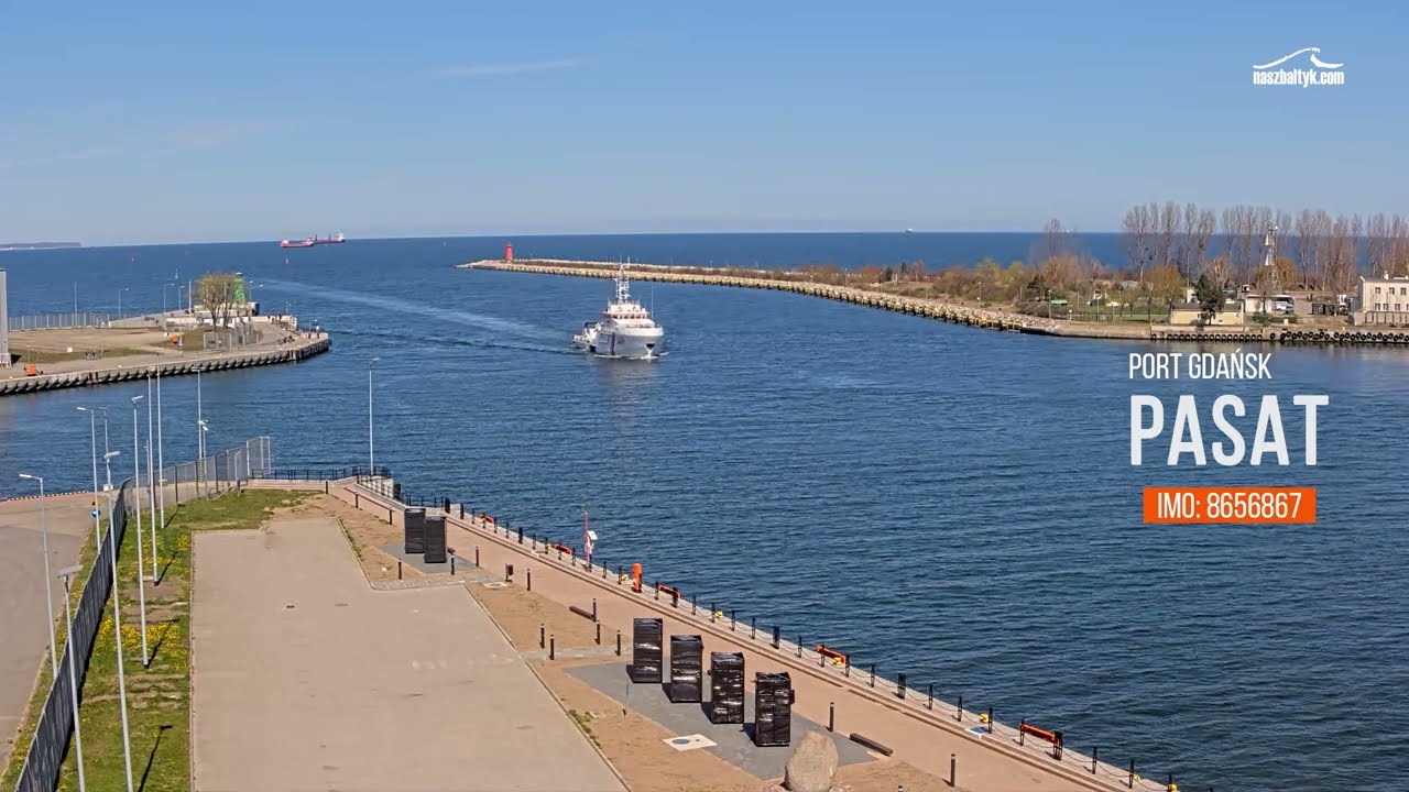 PASAT wchodzi do Portu Gdańsk | IMO 8656867 | Typ SAR-3000
