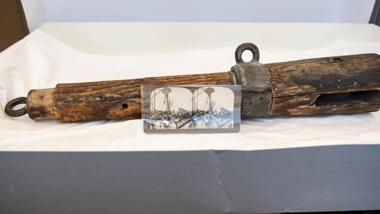 Part of Sunken USS Maine Found at Garage Sale