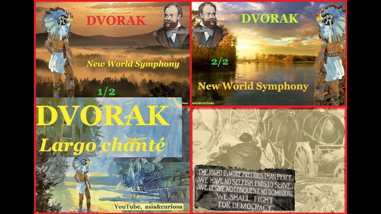 Dvorak - New world Symphony, LARGO for voice & orch : Going Home - Retour au Pays - Heimatlied  1951