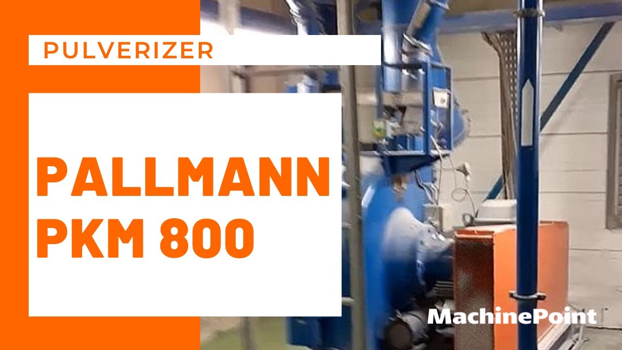 PALLMANN PKM 800 Pulverizer | PALLMANN Machines
