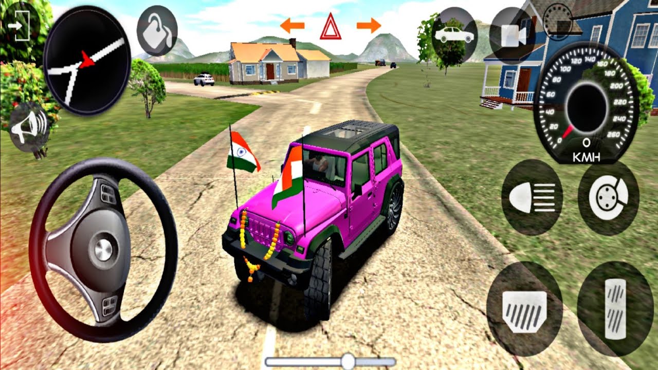 || Indian Cars Simulator 3D Modified Mahindra Thar Roxx Driving Video Part:-15 Android Game Play ||
