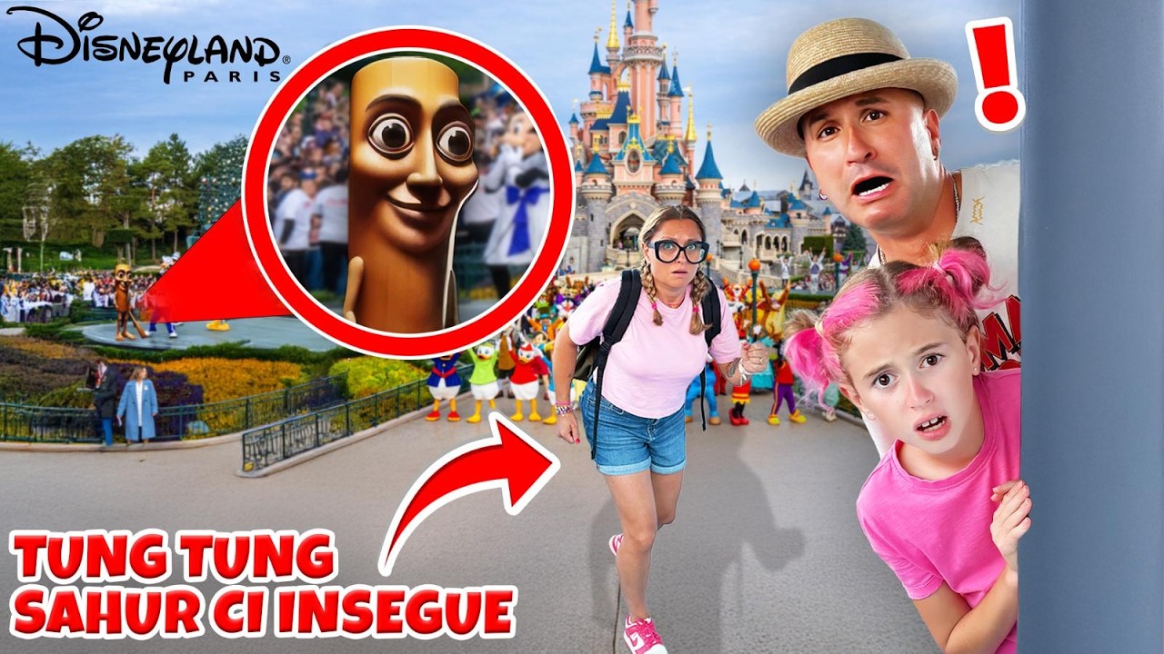GIORGIA SCOPRE CHE TUNG TUNG SAHUR CI HA SEGUITI IN AMERICA AL PARCO DIVERTIMENTI DI   DISNEY WORLD!