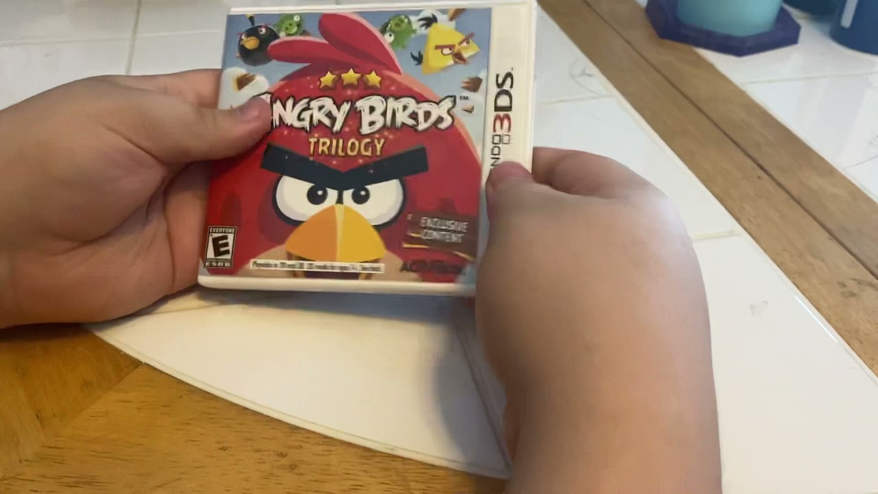 Angry Birds Trilogy — распаковка Nintendo 3DS
