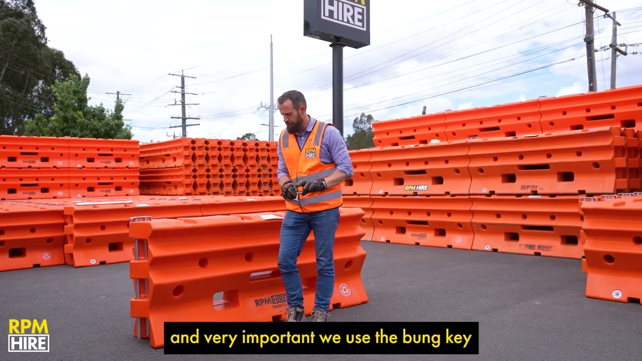 ArmorZone Water-Filled Barrier Training Video by RPM Hire