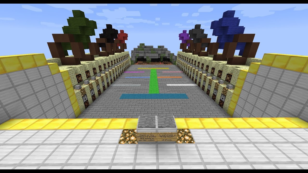 «Blocks vs. Zombies»: мини-игра Minecraft Tower Defense — специальный выпуск на миллион подписчик...
