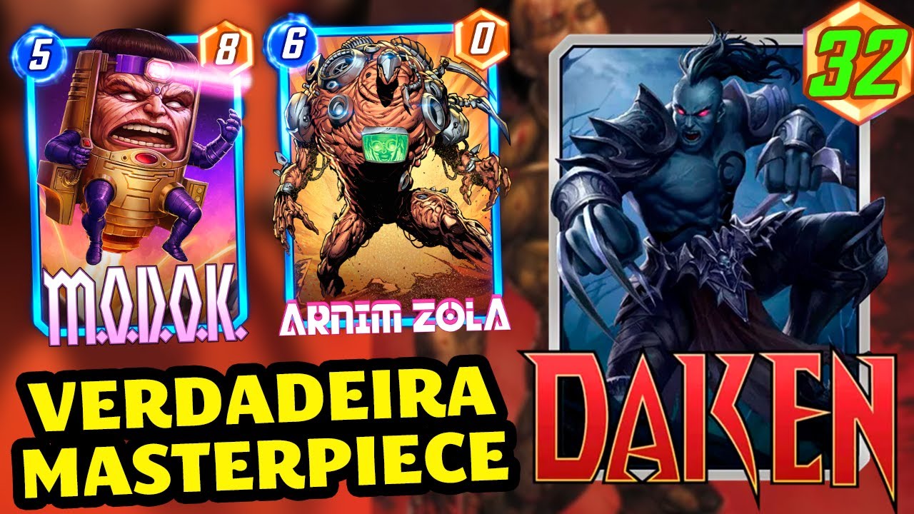 SUPER COMBO DESCARTE: Uma Verdadeira Obra de Arte! DAKEN 32 |Marvel Snap|
