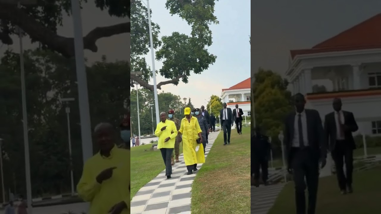 President Museveni and First Lady mama Janet Museveni 🫡