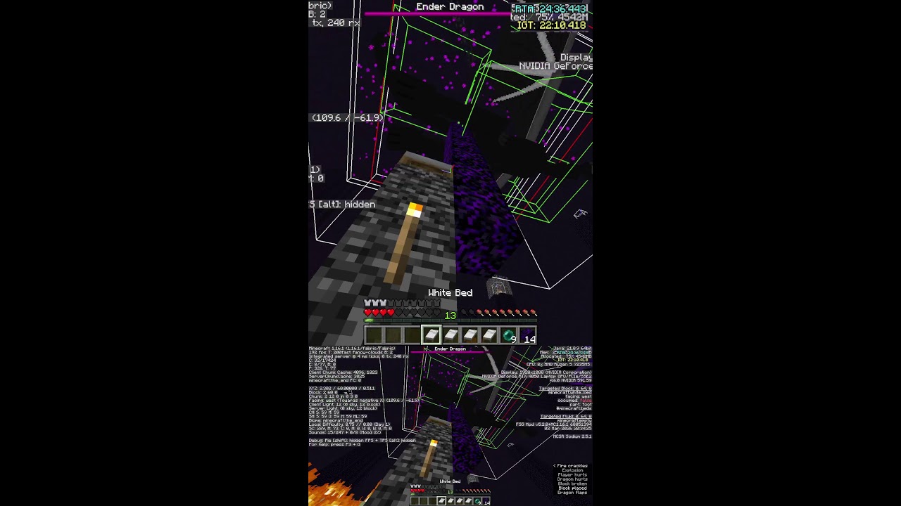 minecraft speedrunning, but ill actually be good at mechanics