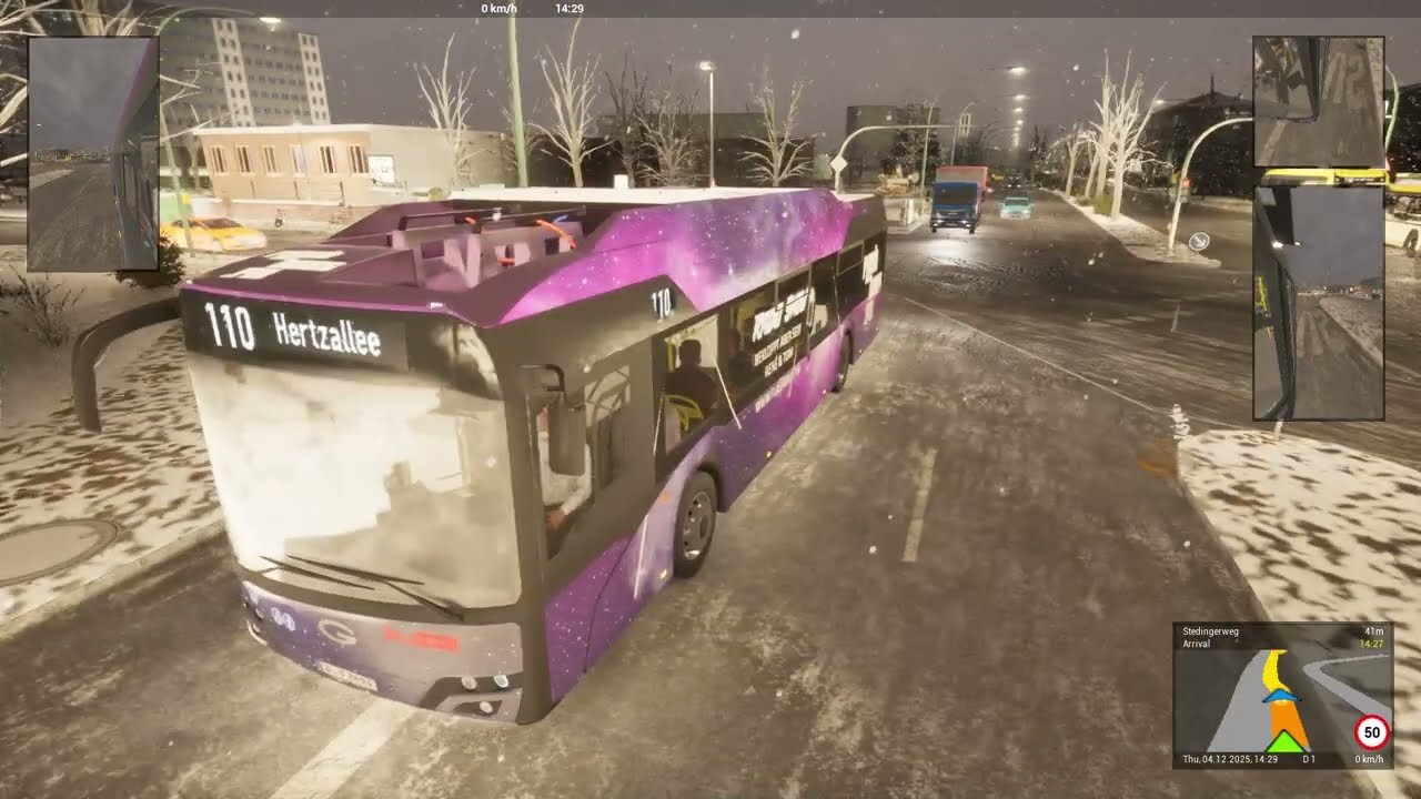 The Bus- Route 110 Full Route+ Return Journey . Ultra Realistic Gameplay