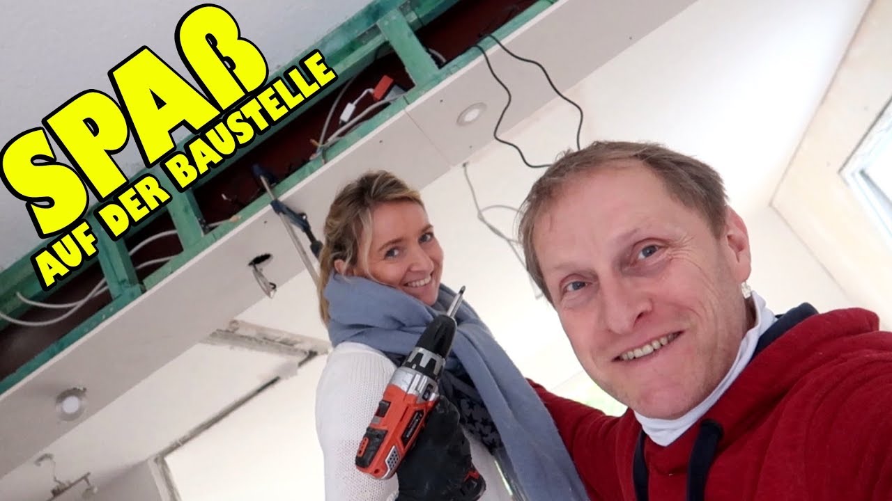 SPAß auf der BAUSTELLE 🤣 Addi Online Traumhaus Vlog