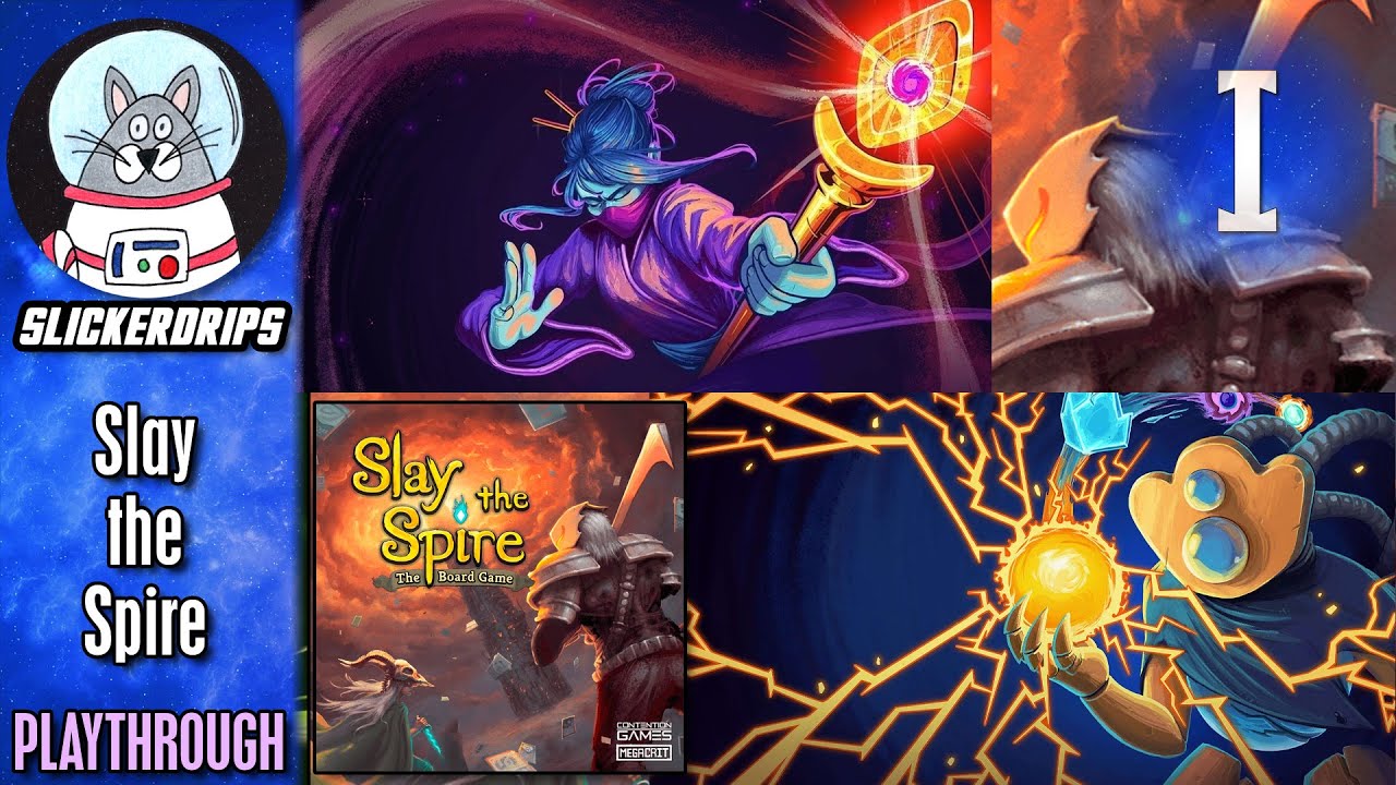 Slay the Spire: The Board Game | 2 Player Playthrough Act I