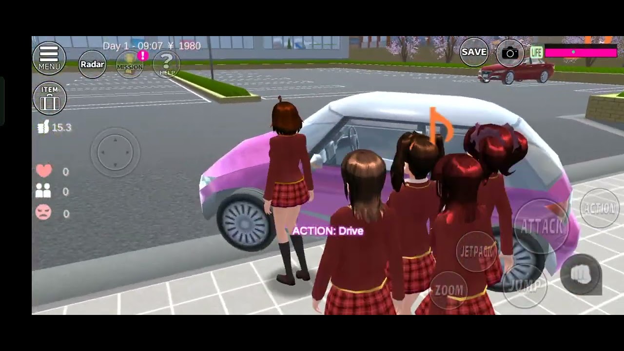 Bermain sakura simulator yuk sma aku !! #sakurasimulator #fyp