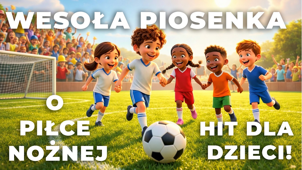 GOL! Wesoła Piosenka Sportowa dla Dzieci – Gramy Fair Play! ⚽ Hity dla Dzieci (Teledysk 3D)