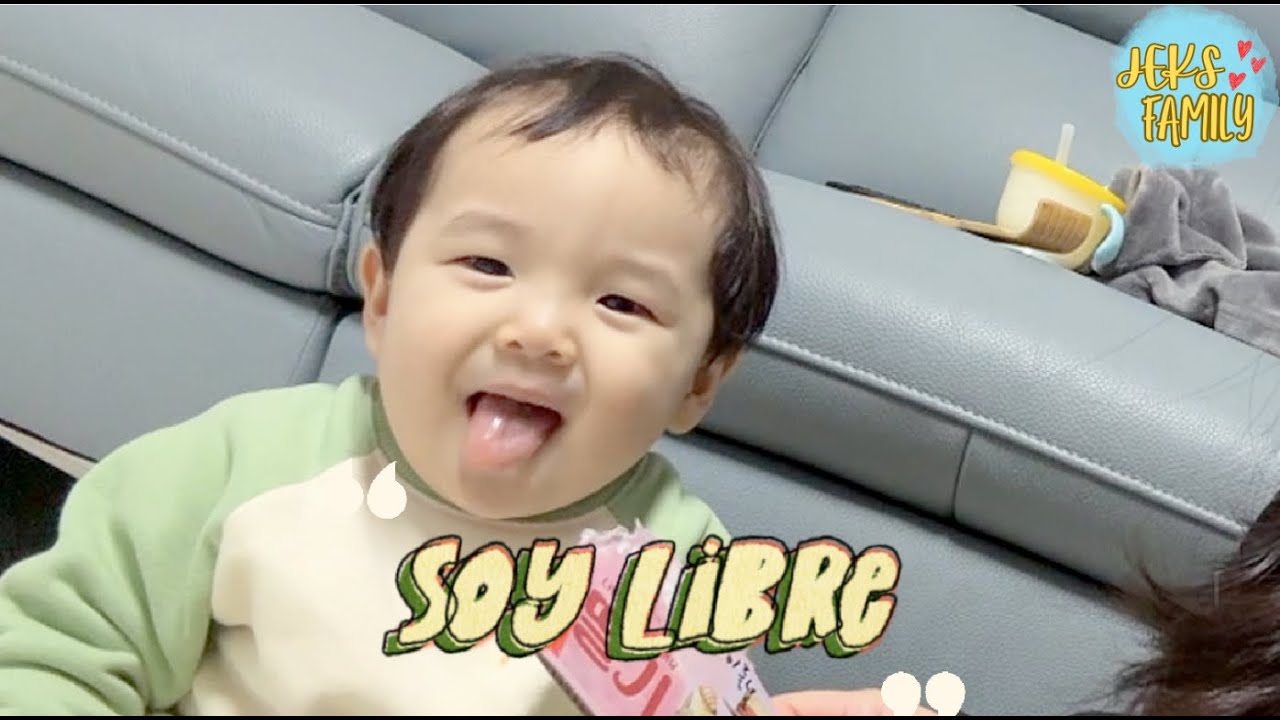 Está bien que un bebé COMA y haga todo ESTO libremente? #vidaencorea #vivirencorea #vlog