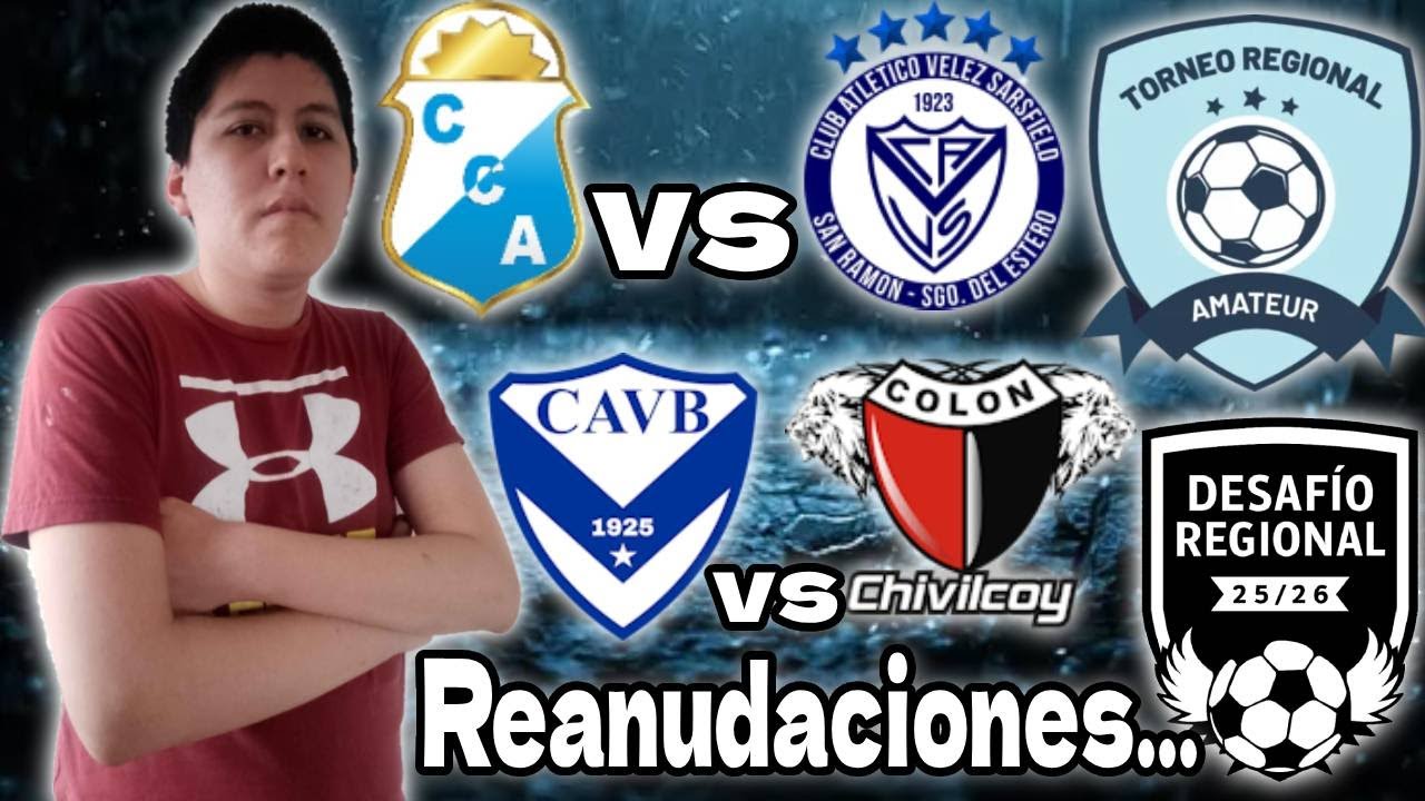 Reanudaci&oacute;n de partidos suspendidos en el Torneo Regional Amateur. Semifinales IDA. DR 30 Parte 2