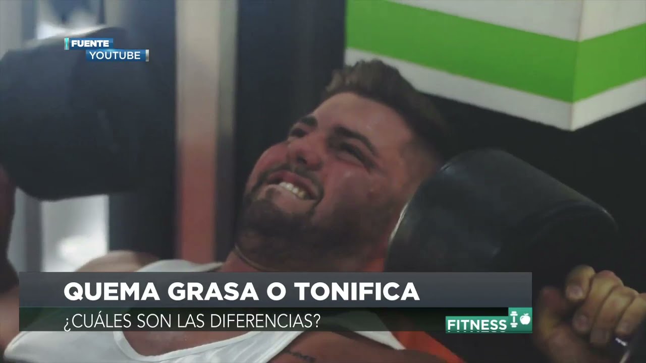 Diferencias entre quemar grasa y tonificar