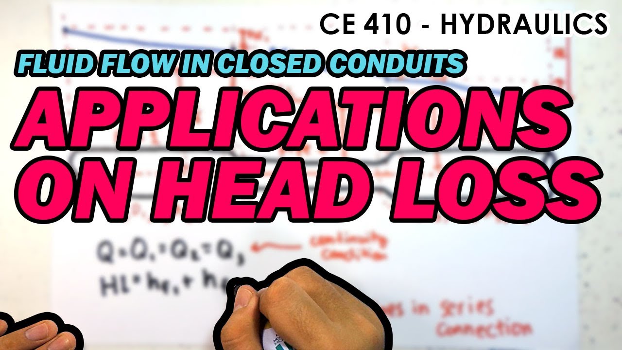 Applications on Head Loss - Fluid Flow in Closed Conduits(Filipino)