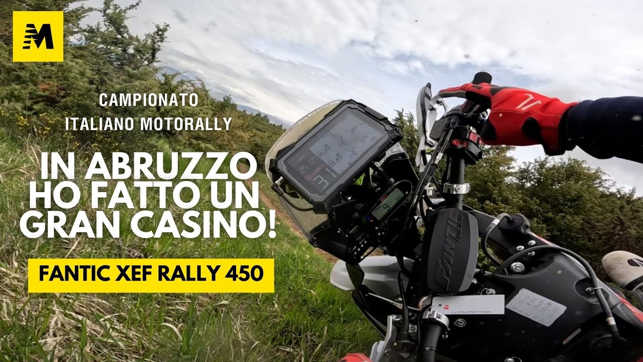 In Abruzzo un rally bestiale: cadute e un mare di sassi! Il racconto del Perfetto con la Fantic