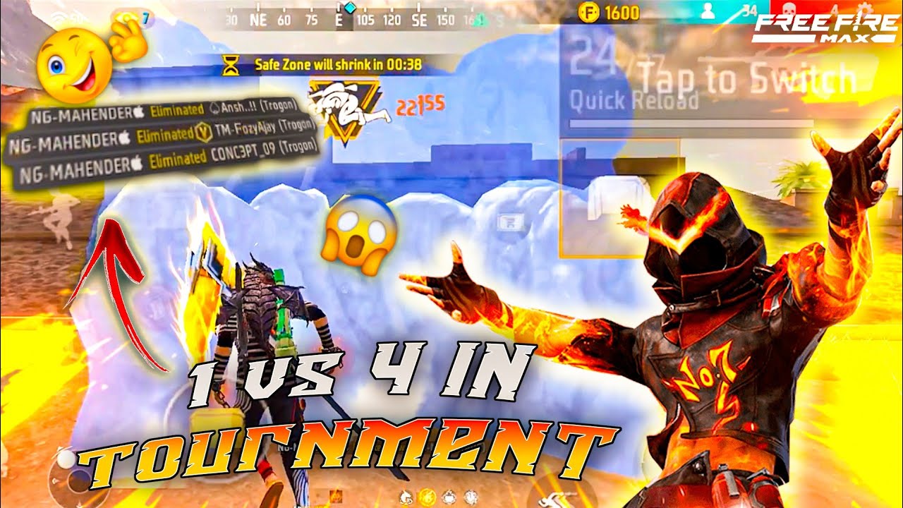Free Fire Tournament highlights | Just Watch this ☘️🖤