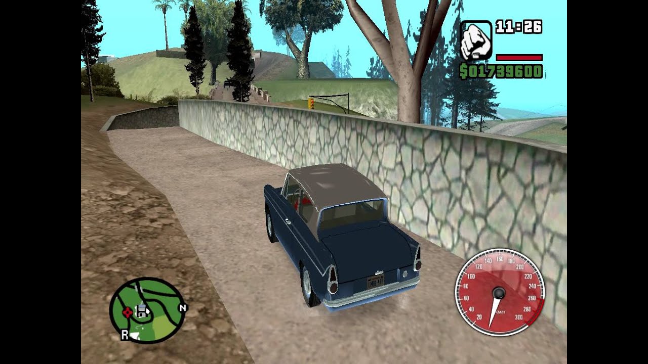 Harry Potter Car-GTA San Andreas-Ford Anglia