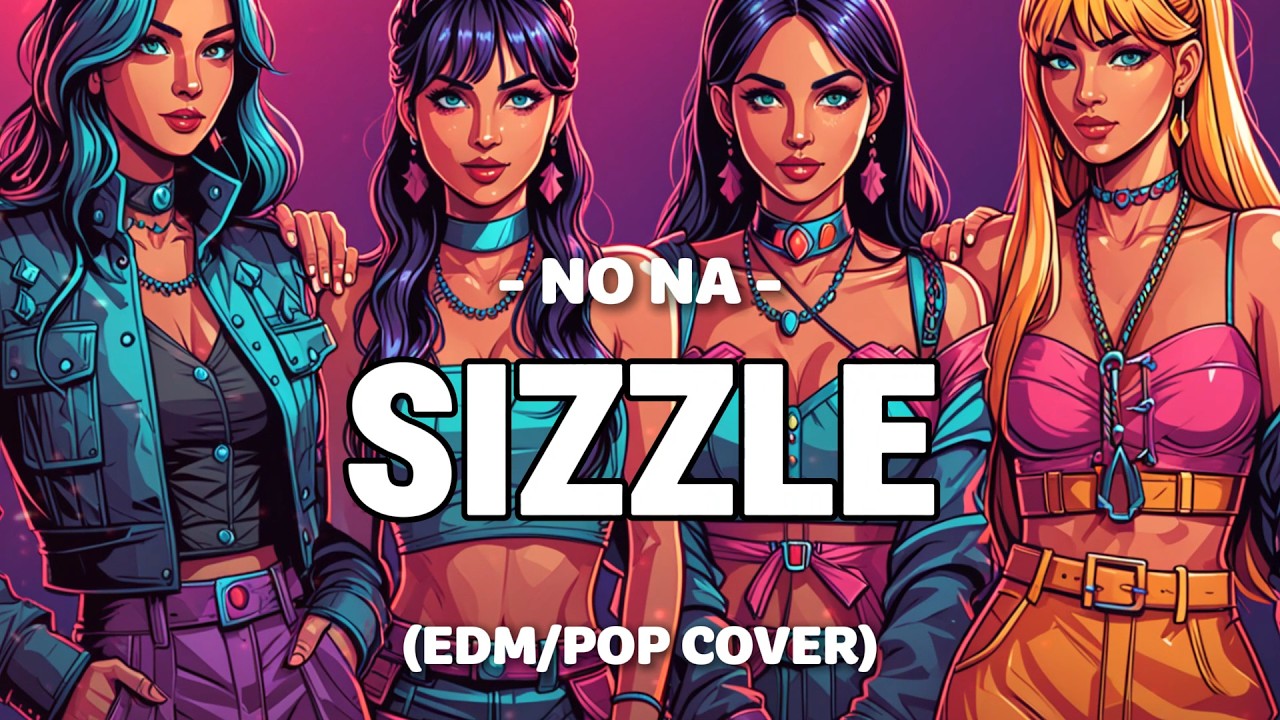 SIZZLE - NO NA | EDM POP COVER || Fresh & Catchy Pop Track