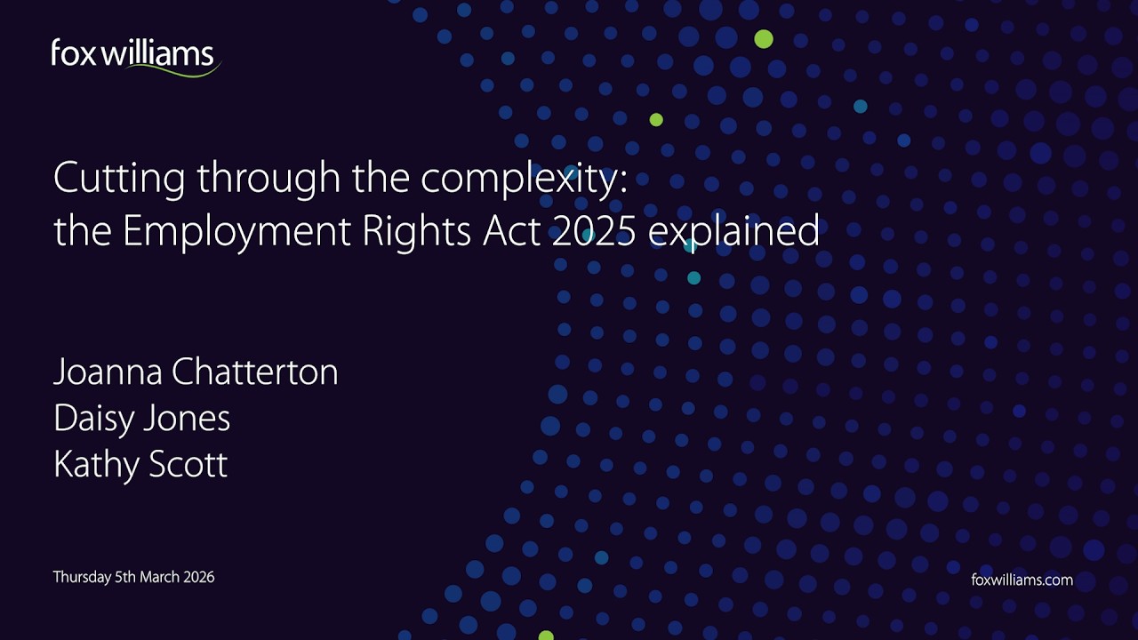 Cutting through the complexity: the Employment Rights Act 2025 explained