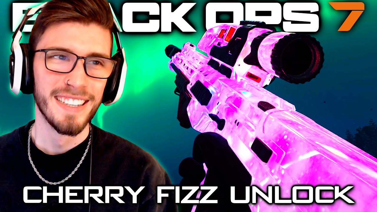 Разблокировка камуфляжа Cherry Fizz в Black Ops 7!